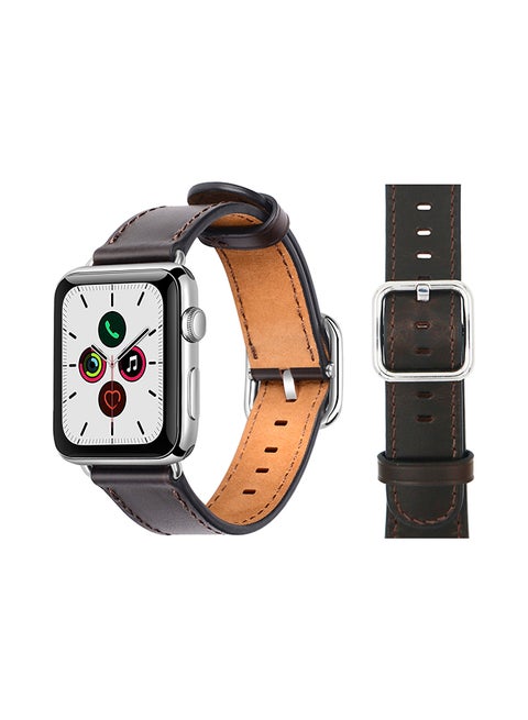 Stylish Band For Apple Watch Series 5/4/3/2/1 Dark Brown