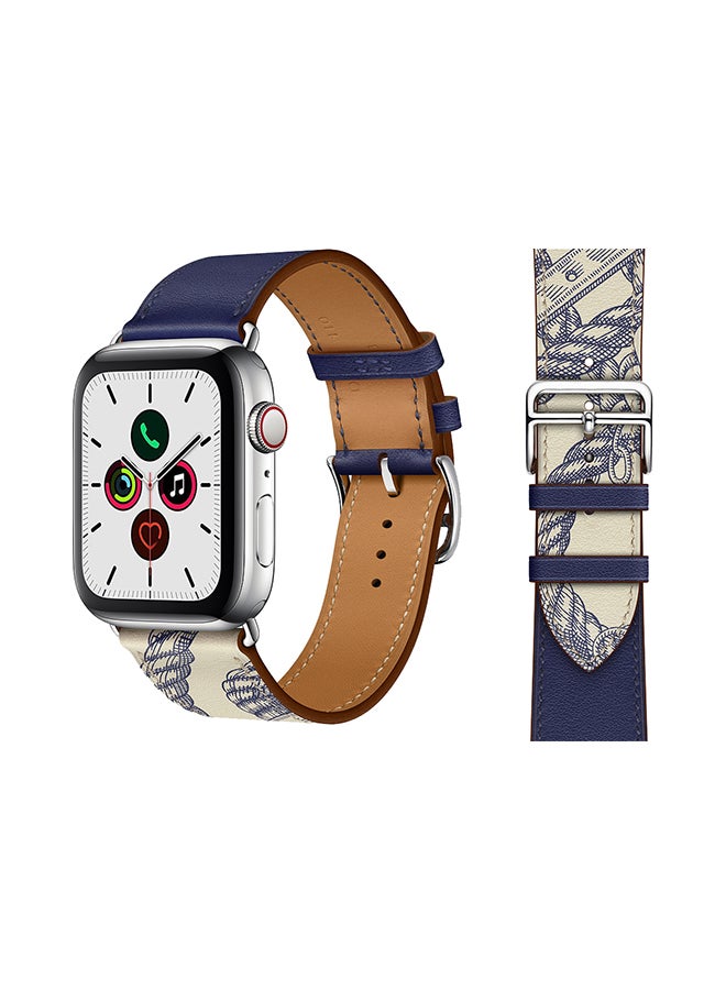 Perfii - Stylish Band For Apple Watch Series 5/4/3/2/1 Encre - Image 1