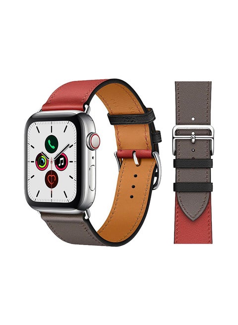 Stylish Band For Apple Watch Series 5/4/3/2/1 Brique Grey