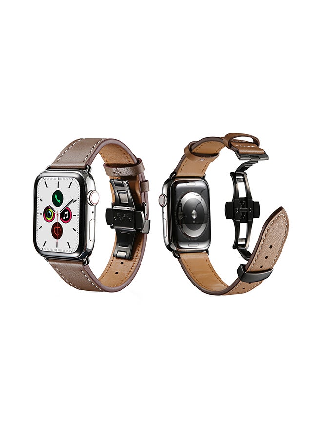 Perfii Stylish Band For Apple Watch Series 5/4/3/2/1 Grey  - Image 2