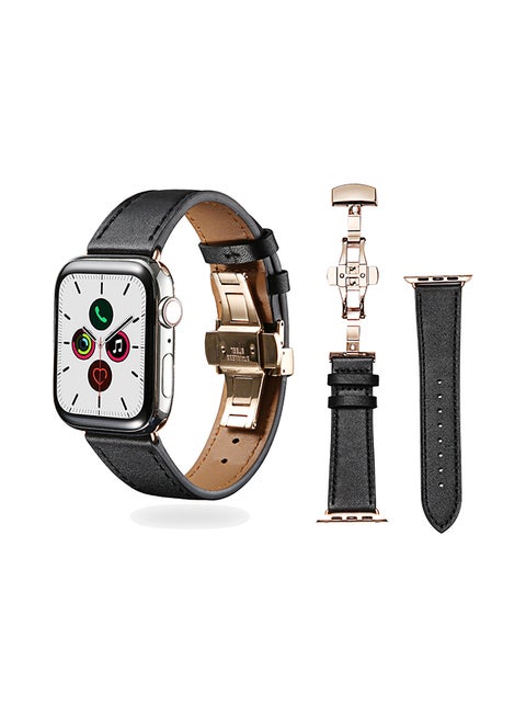 Stylish Band For Apple Watch Series 5/4/3/2/1 Black