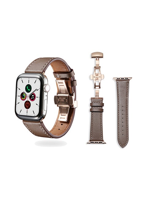 Stylish Band For Apple Watch Series 5/4/3/2/1 Grey