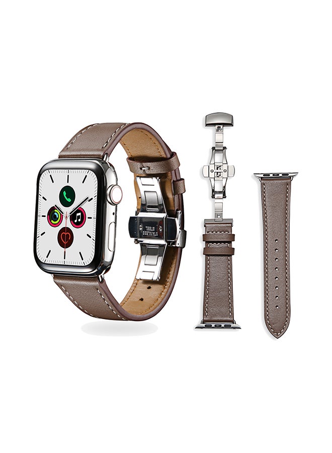 Perfii - Stylish Band For Apple Watch Series 5/4/3/2/1 Grey - Image 1