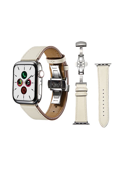 Stylish Band For Apple Watch Series 5/4/3/2/1 White