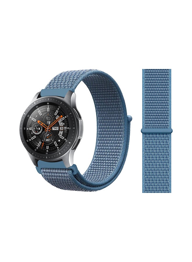 Perfii Stylish Replacement Band For Samsung Galaxy Watch Cape Blue 