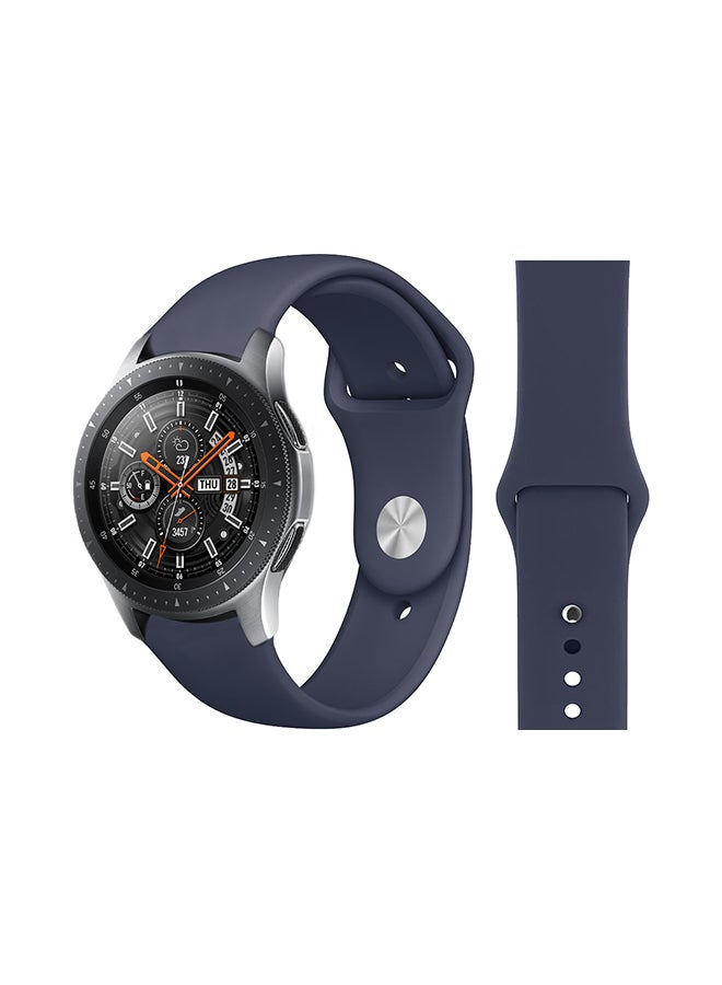 Perfii Stylish Replacement Band For Samsung Galaxy Watch Midnight Blue