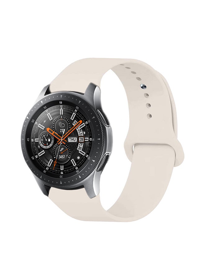 Perfii Stylish Replacement Band For Samsung Galaxy Watch Antique White