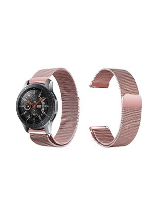 Milanese Mesh Replacement Band For Samsung Galaxy Watch Pink - v1578988155/N33638501A_1