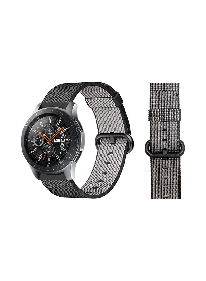 Perfii Woven Replacement Band For Samsung Galaxy Watch Black