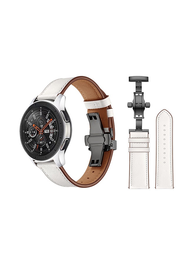 Perfii Stylish Replacement Band For Samsung Galaxy Watch White  - Image 1