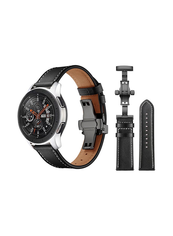 Perfii Stylish Replacement Band For Samsung Galaxy Watch Black - Image 1