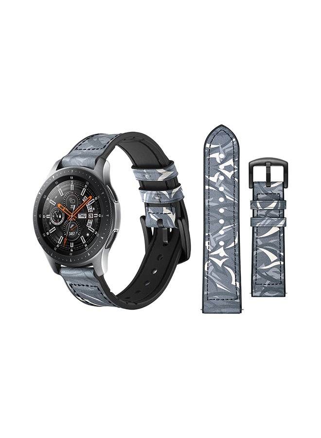Perfii Stylish Replacement Band Camouflage Blue  - Image 2