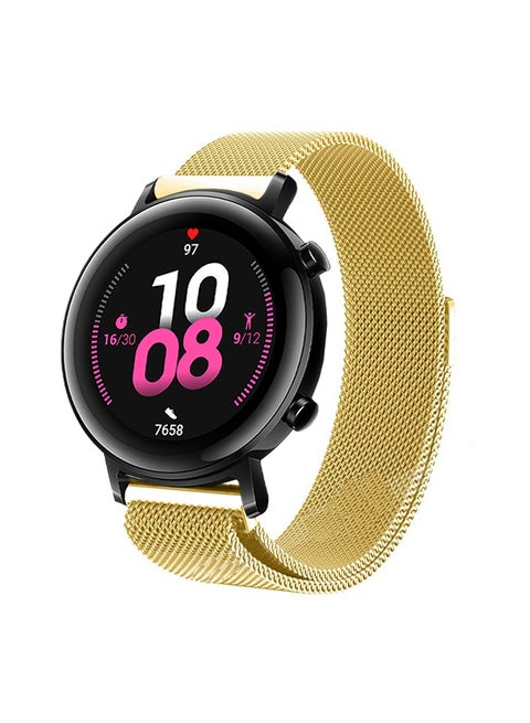 Milanese Mesh Replacement Band  Huawei GT2 Gold