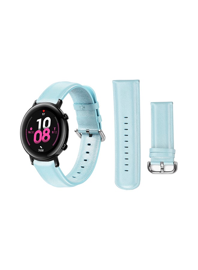 Perfii Stylish Replacement Band For Huawei Watch GT/GT 2 42mm Blue