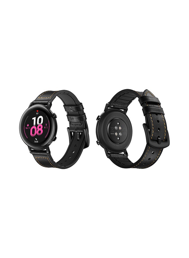 Perfii Stylish Replacement Band For Huawei Watch GT/GT 2 42mm Black - Image 1