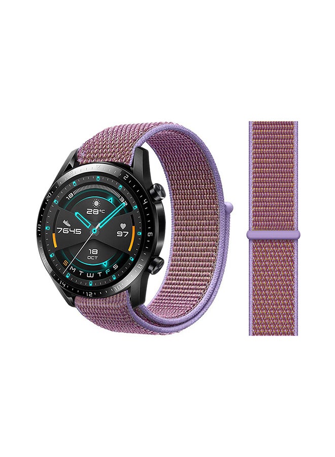 Perfii Stylish Replacement Band For Huawei Watch GT/GT 2 46mm Lilac 