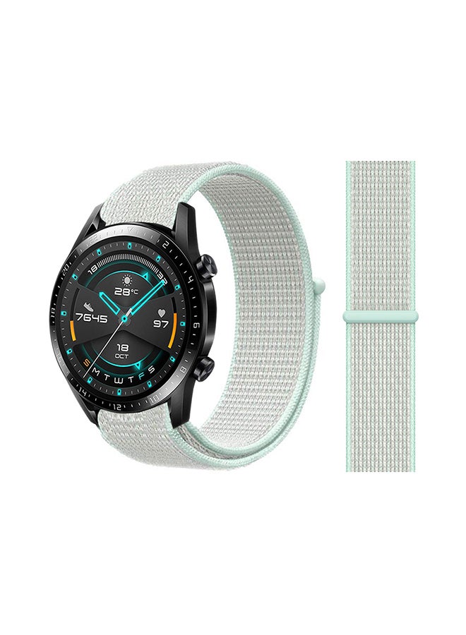 Perfii Stylish Replacement Band For Huawei Watch GT/GT 2 46mm Teal Tint