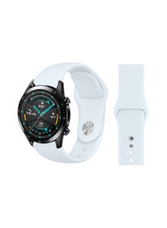Perfii Stylish Replacement Band For Huawei Watch GT/GT 2 46mm White 