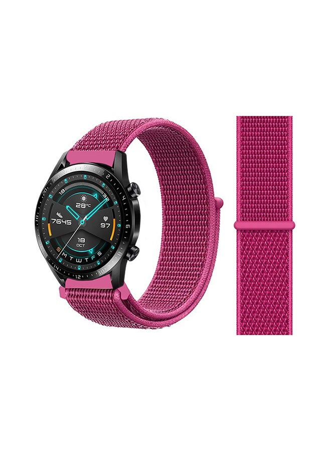 Perfii Stylish Replacement Band For Huawei Watch GT/GT 2 46mm Dragon Fruit