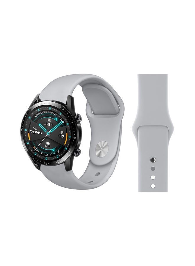 Perfii Stylish Replacement Band For Huawei Watch GT/GT 2 46mm Fog