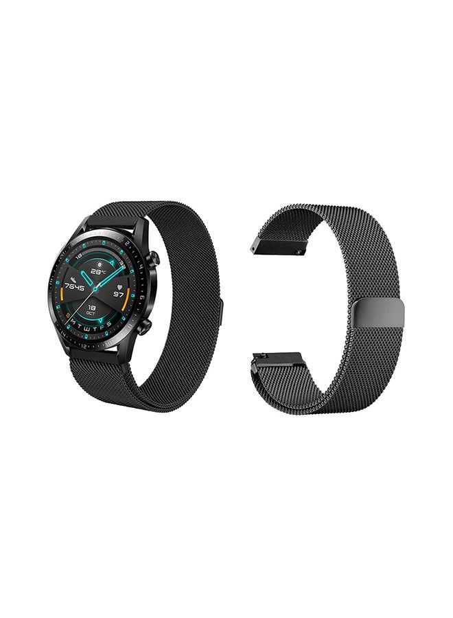 Perfii - Replacement Band For Huawei Watch GT2 Black - Image 1
