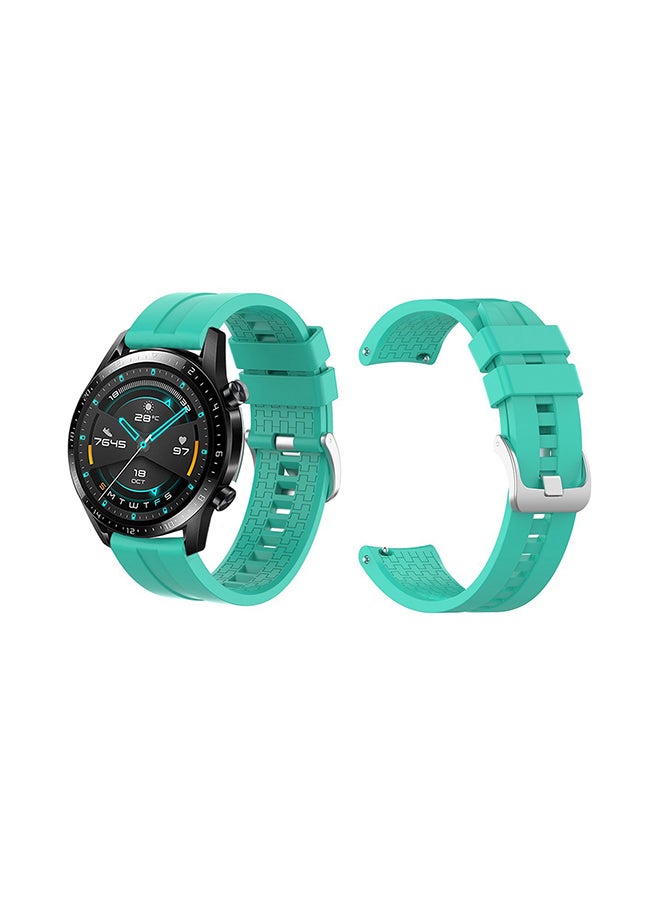Perfii Stylish Replacement Band For Huawei Watch GT/GT 2 46mm Green
