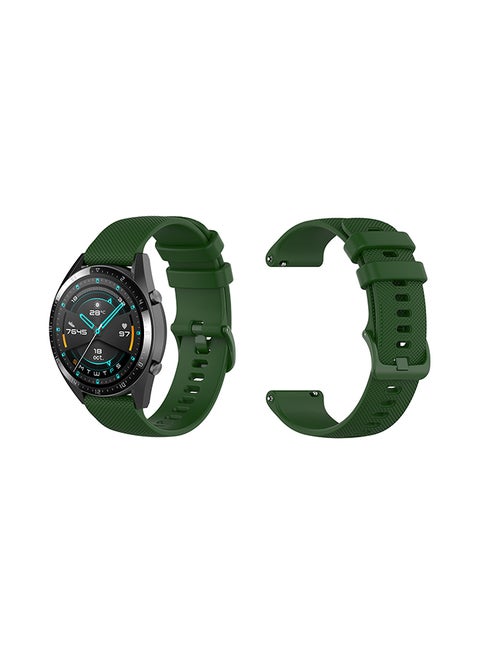 Stylish Replacement Band For Huawei Watch GT 2 46mm Green
