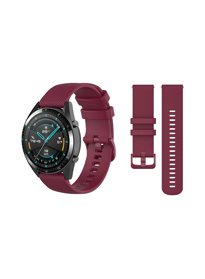 Perfii Replacement Band For Huawei Watch GT/GT 2 46mm Purple - Image 2