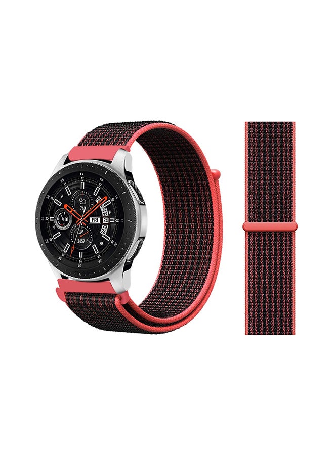 Perfii Replacement Band For Samsung Galaxy Active/Active2 Red/Black