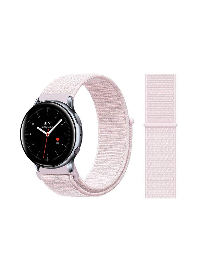 Perfii Replacement Band For Samsung Galaxy Active/Active2 Pearl Pink