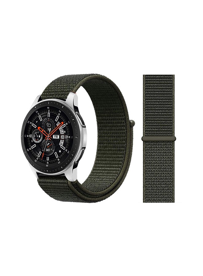 Perfii Replacement Band For Samsung Galaxy Active/Active2 Cargo Khaki 