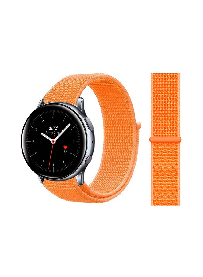 Perfii Replacement Band For Samsung Galaxy Active/Active2 Papaya