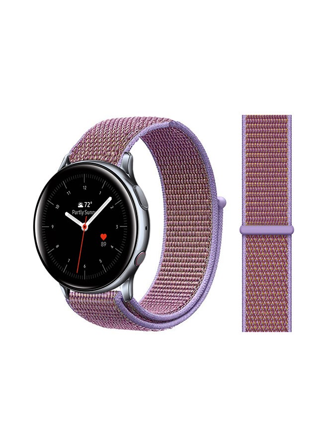 Perfii Replacement Band For Samsung Galaxy Active/Active2 Lilac 