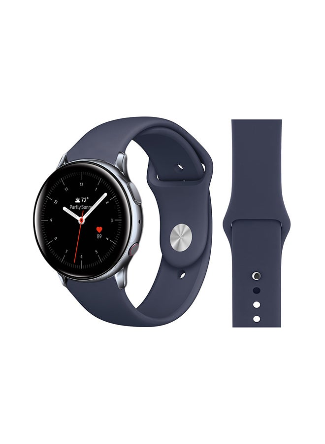 Perfii Replacement Band For Samsung Galaxy Active/Active2 Midnight Blue