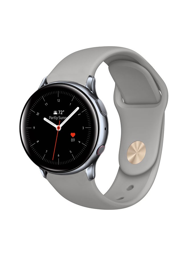 بيرفيي سوار بديل لساعة سامسونج جالاكسي أكتيف/أكتيف 2 رمادي