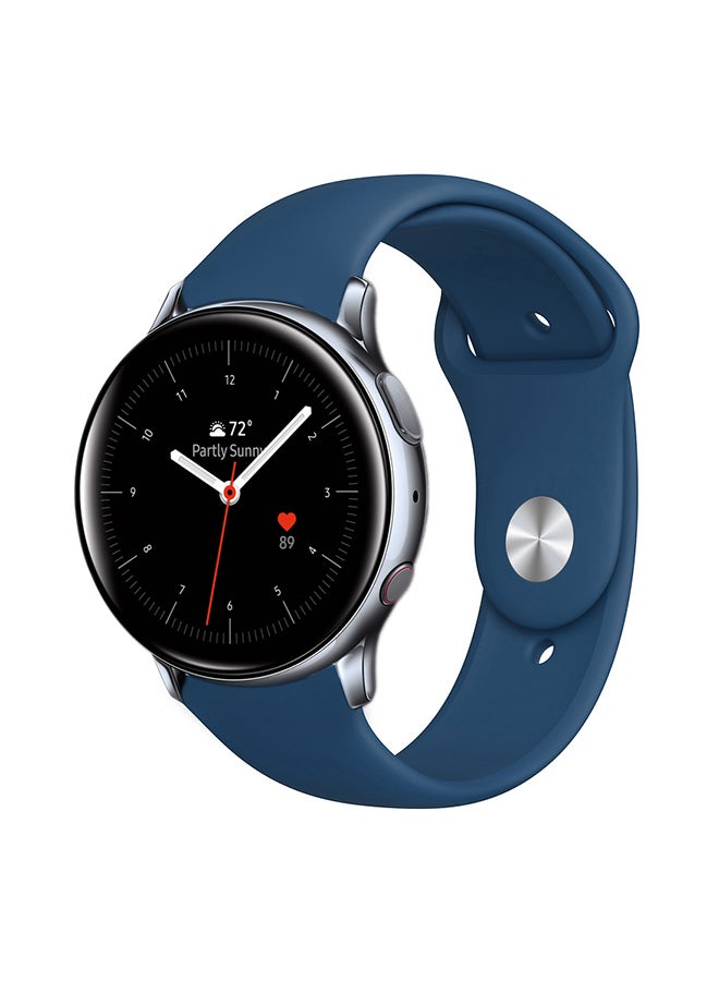 Perfii Replacement Band For Samsung Galaxy Active/Active2 Blue Horizon 