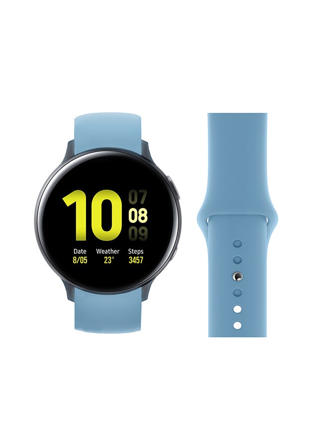 Perfii Replacement Band For Samsung Galaxy Active/Active2 Cornflower