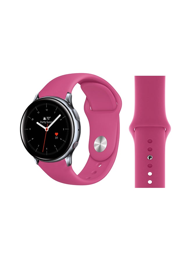 بيرفيي سوار بديل لساعة سامسونج جالاكسي أكتيف/أكتيف 2 وردي