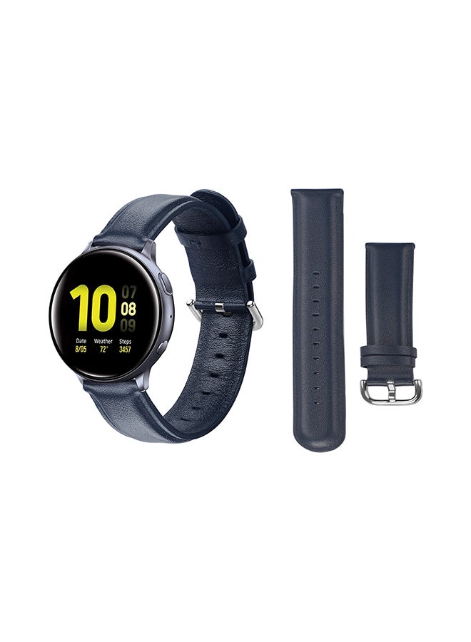 بيرفيي سوار بديل لساعة سامسونج جالاكسي أكتيف/أكتيف 2 أزرق داكن - Image 1