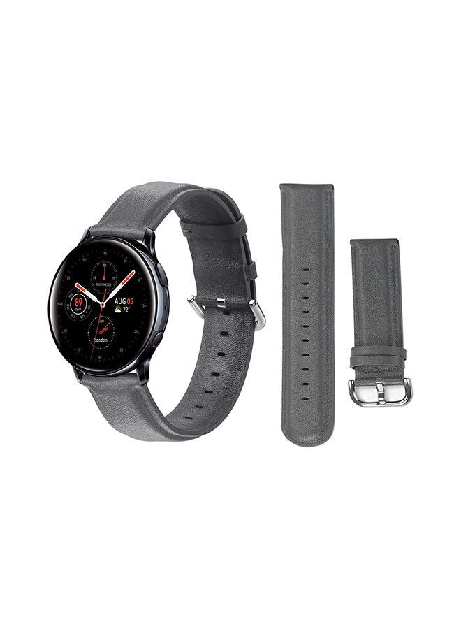 Perfii Replacement Band For Samsung Galaxy Active/Active2 Grey