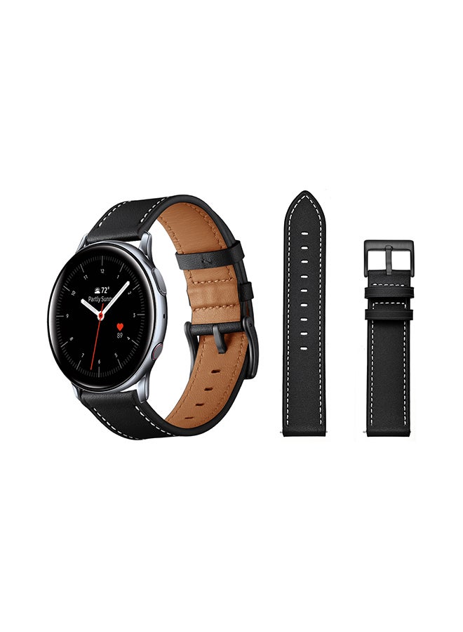 Perfii Replacement Band For Samsung Galaxy Active/Active2 Black  - Image 2