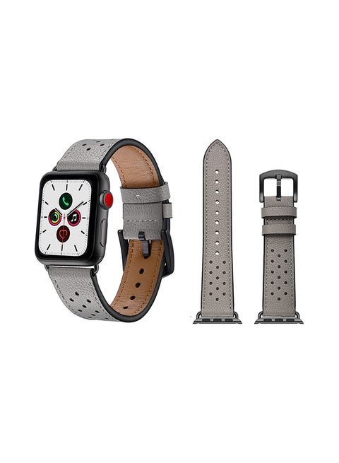 Replacement Band For Apple Watch Series 5/4/3/2/1 44/42mm Grey