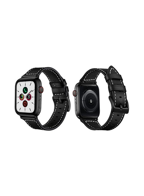 Replacement Band For Apple Watch Series 5/4/3/2/1 44/42mm Black