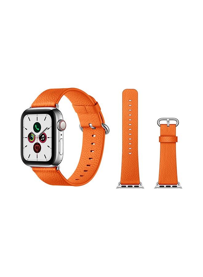 Replacement Band For Apple Watch Series 5/4/3/2/1 44/42mm Orange