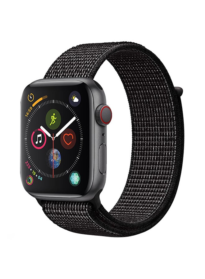 Mifan - Replacement Band for Apple Watch Series 5/4/3/2/1 40/38mm Black Reflective - Image 1