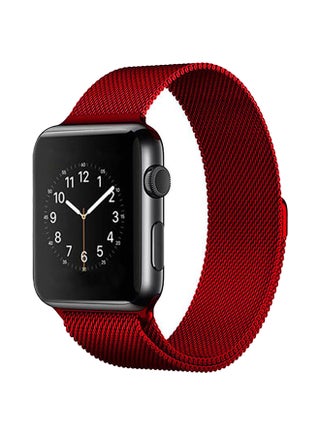 Milanese Replacement Band For Apple Watch Series 5/4/3/2/1 44/42mm Red Mesh - v1578988570/N33639434A_1