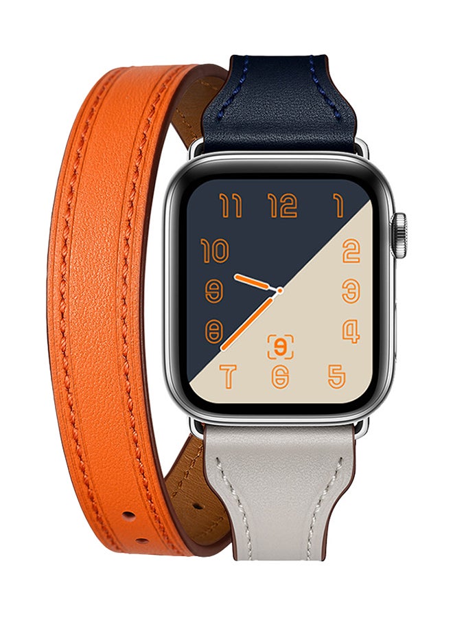 ميفان سوار بديل بطول إضافي مضاعف لأبل ووتش سيريز 5/4/3/2/1 مقاس 44/42 مم متعدد الألوان