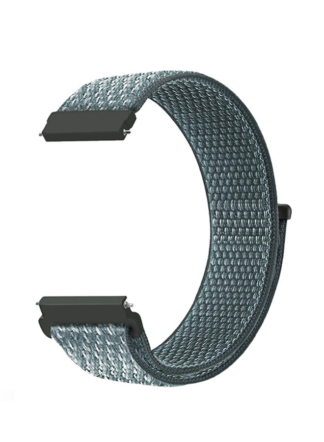 ميفان سوار بديل لساعة سامسونج جالاكسي/ هواوي GT 2 مقاس 42 مم. رمادي