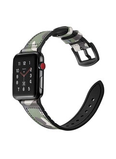 Replacement Band for Apple Watch Series 5/4/3/2/1 40/38mm Camouflage Green