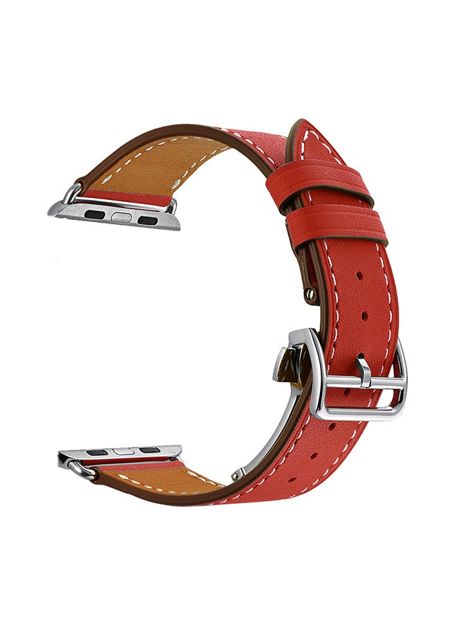 Mifan Replacement Band for Apple Watch Series 5/4/3/2/1 44/42mm Red